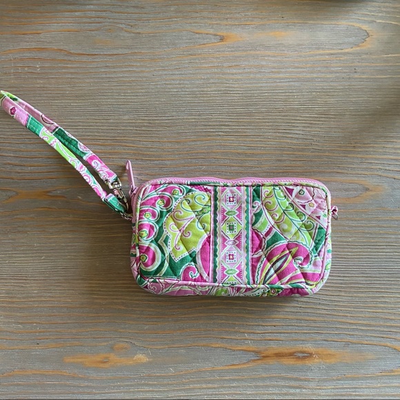 Vera Bradley | Pinwheel Pink Wristlet - Picture 2 of 4